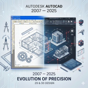 AutoCad Software version 2007 to 2025